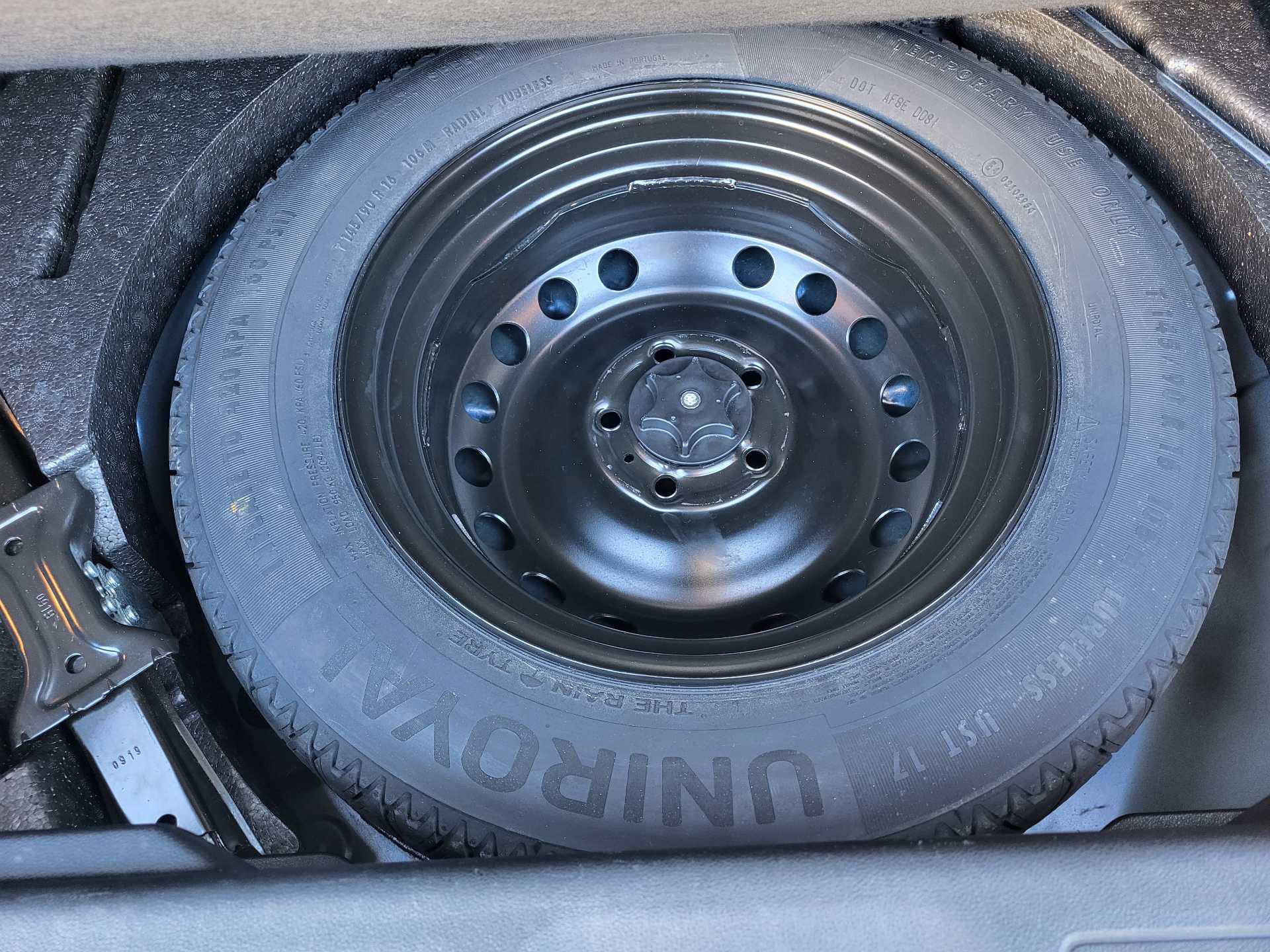 Full size spare wheel