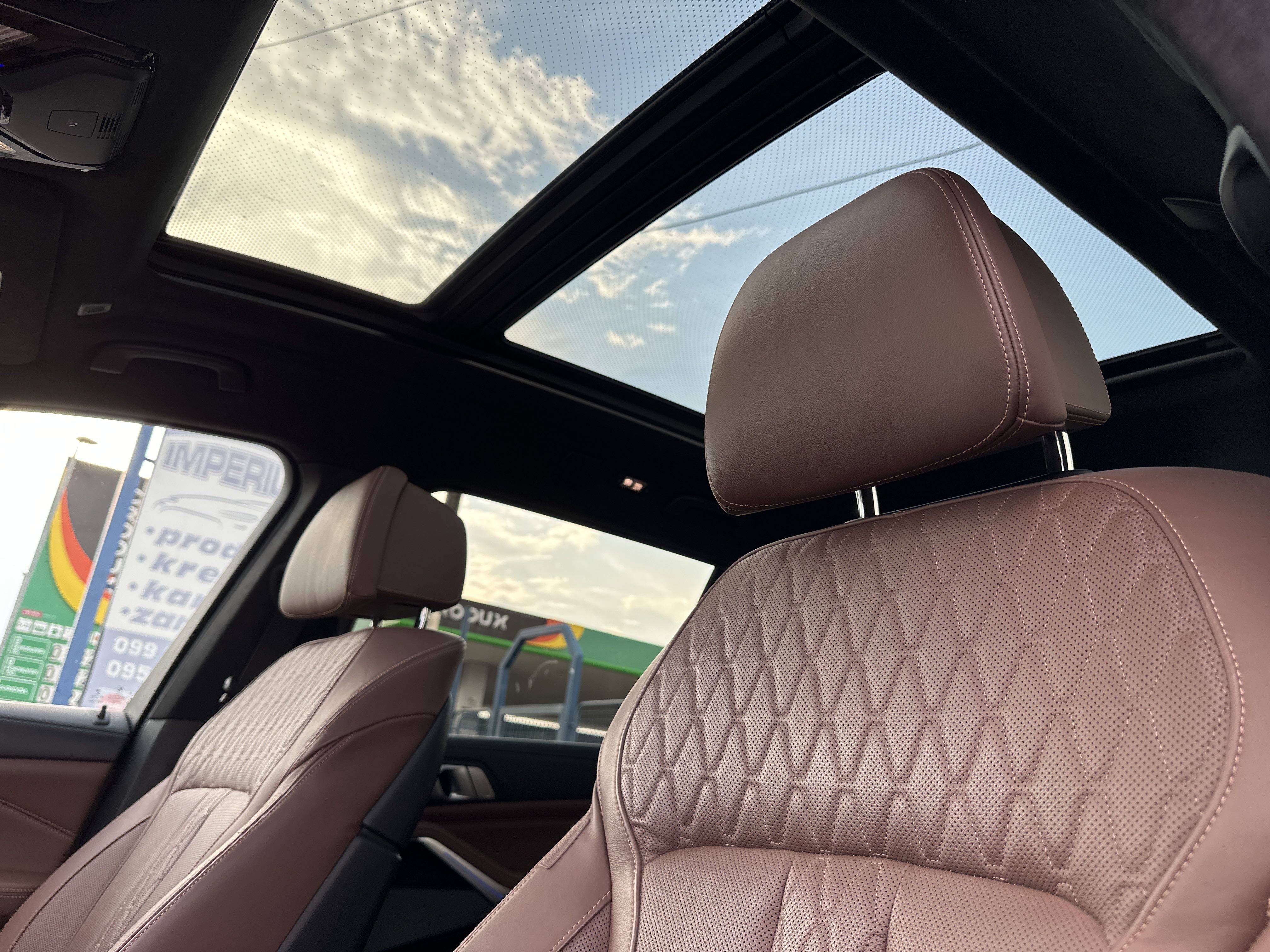 Leather interior