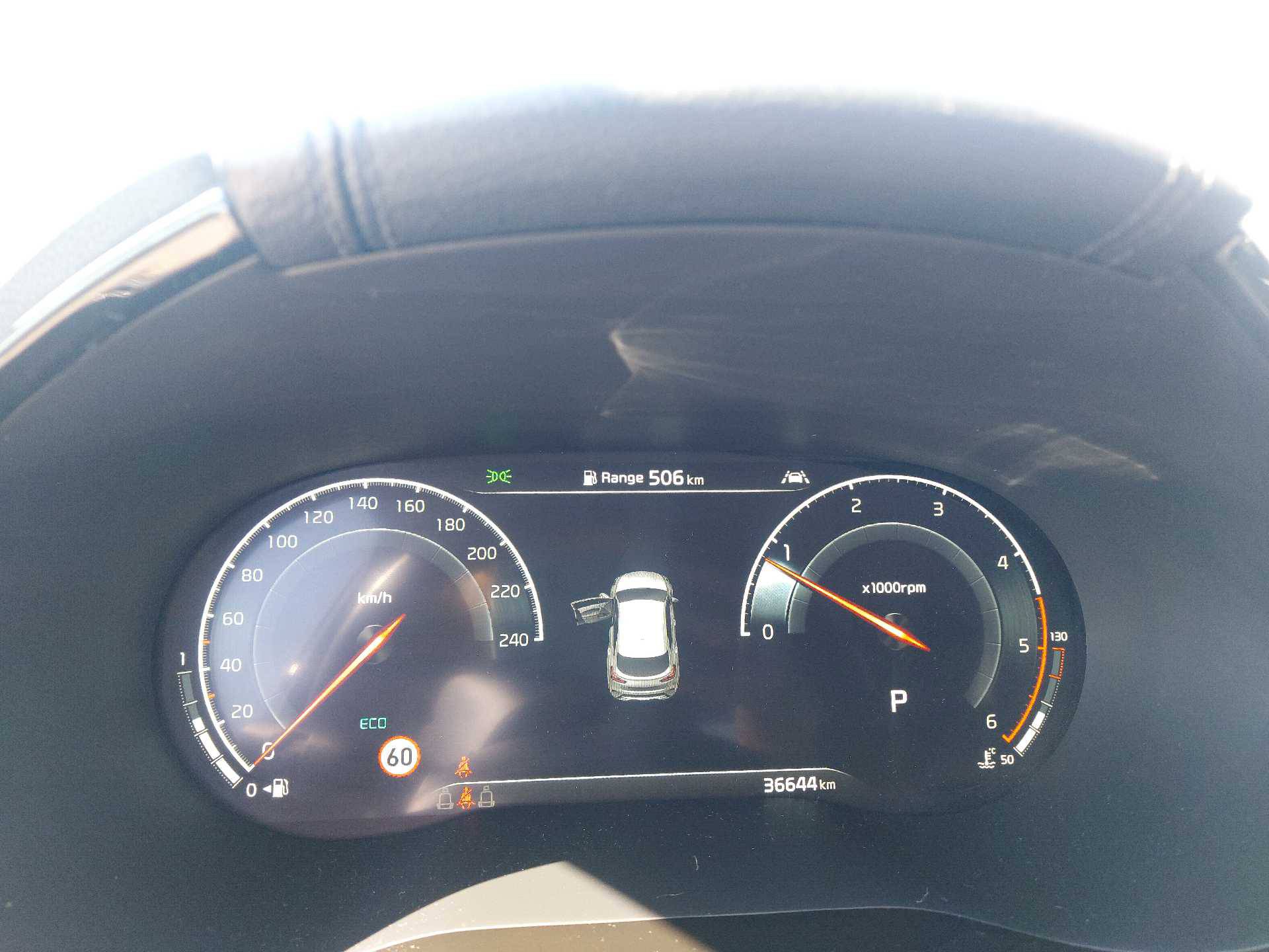 Digital instrument panel