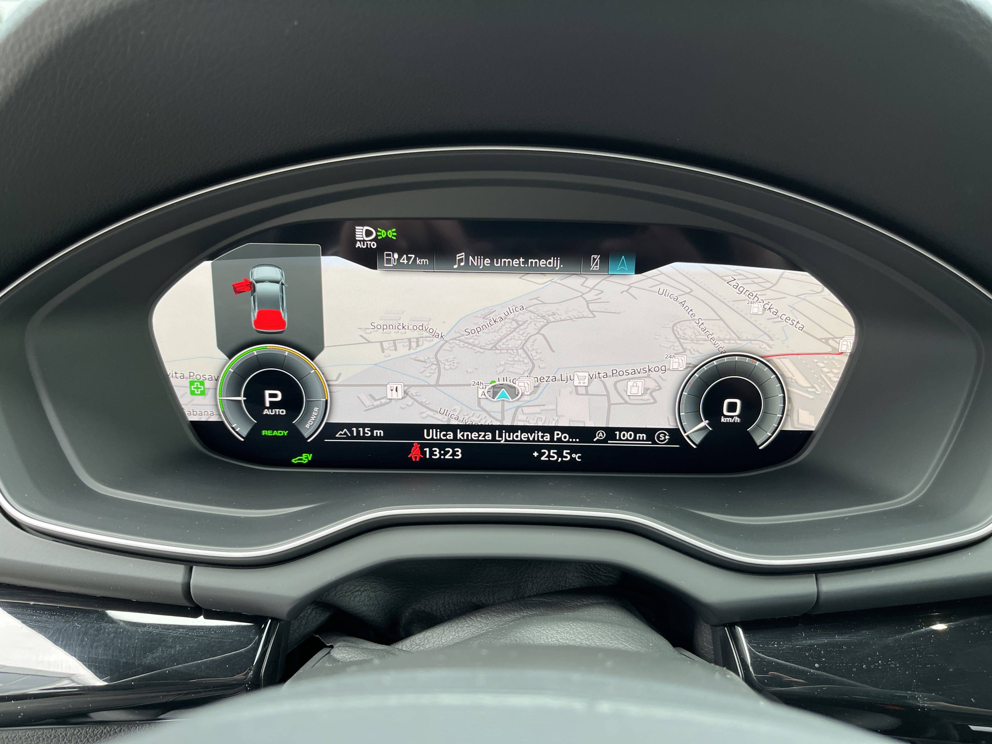 Digital instrument panel